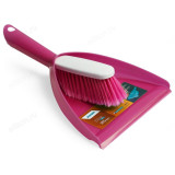 Совок+щетка Elite Lazio 555-812 малиновый