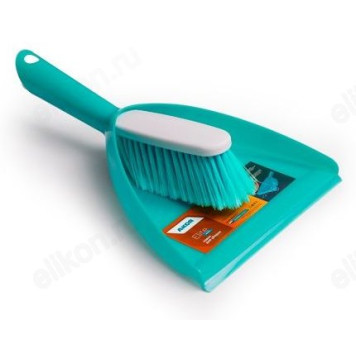 Совок+щетка Elite Lazio 555-813 бирюзовый