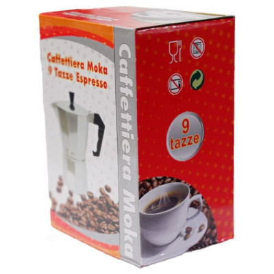 Кофеварка гейзерная 450мл (55887) алюминий-3