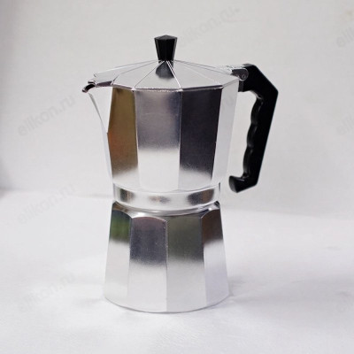 Кофеварка гейзерная 450мл (55887) алюминий