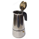 Кофеварка гейзерная 200мл (55905) нерж