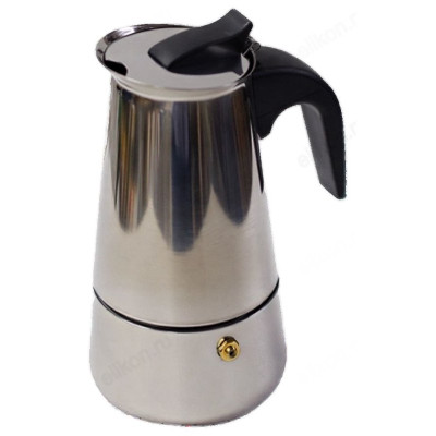 Кофеварка гейзерная 450мл (55907) нерж