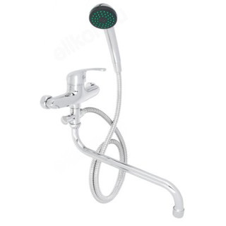 Смеситель для ванны с длинным изливом 40см 566-383