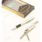 Набор подарочный 2в1 (ручка, нож 3в1) 592481