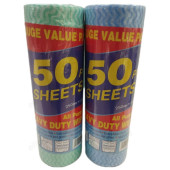 Салфетка для кухни 50шт в рулоне арт605-18