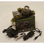 Фонарь налобный арт.6616 аккумуляторный