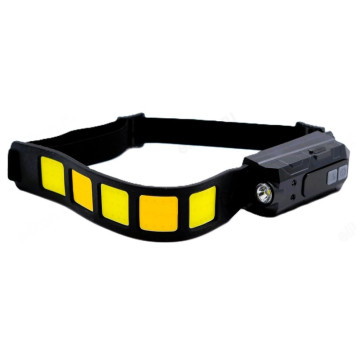 Фонарь налобный 689-5 лента сенс-1