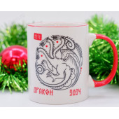 Кружка керамика Дракон 700027 320мл Кружка керамика Дракон 700027 320мл