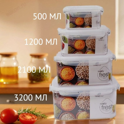 Контейнер пластик 707-2591-4 4шт