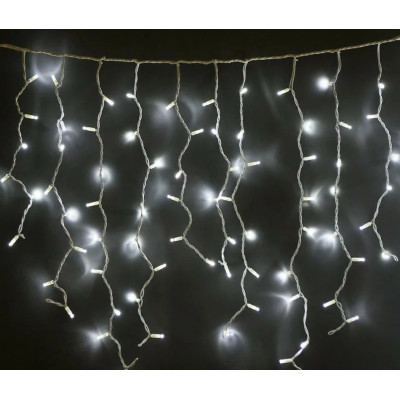 Гирлянда-штора №7хол 100Led 3*0.5m бел.пров