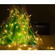 Гирлянда-штора №7тепл 100Led 3*0.5m бел.пров