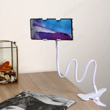 Держатель 7602334 прищепка, гибкий, регулируемый, для смартфона 3-7-1