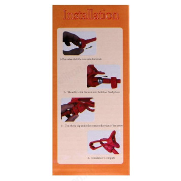 Держатель 7602334 прищепка, гибкий, регулируемый, для смартфона 3-7-5