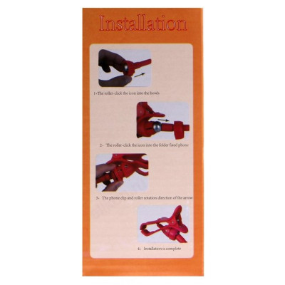 Держатель 7602334 прищепка, гибкий, регулируемый, для смартфона 3-7-5