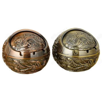 Пепельница шар металл 7686