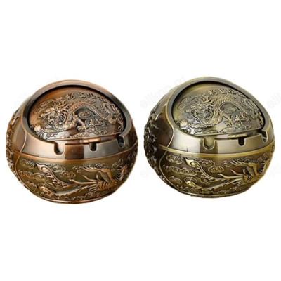 Пепельница шар металл 7686