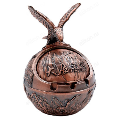 Пепельница Орел металл 7686-12-2