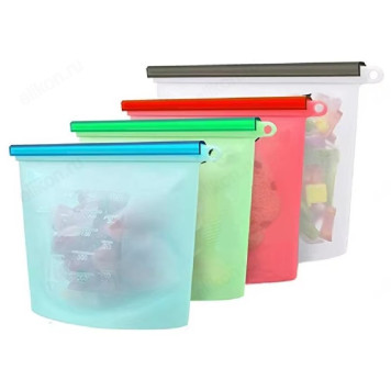 Пакет для хранения продуктов 1,5л 061637 герметичный силикон