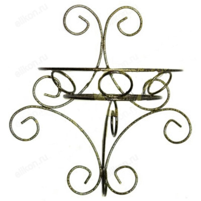 Подставка для цветов 78041 Ландыш антик бронза металл