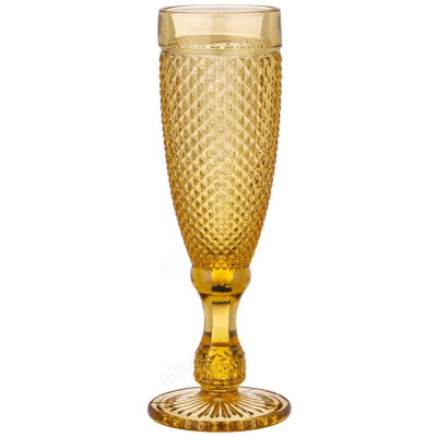 Набор бокалов ГРАНАТ Мuza Сolor 781-216 шампанское желтый-2