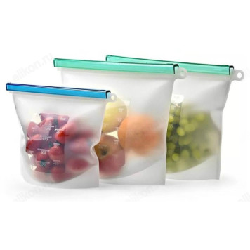 Пакет для хранения продуктов 1л 061636 герметичный силикон-2
