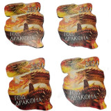 Сувенир магнит с пожеланием дерево