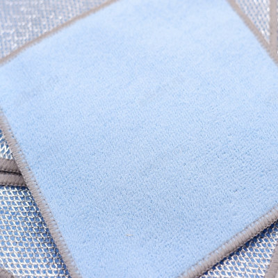 Тряпка металлич. 20*20 5шт 8053(8048)-1