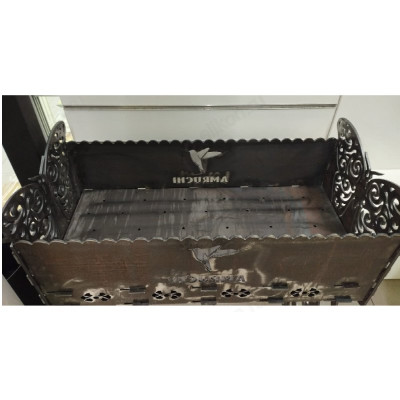 Мангал разборный Бабочка 30*60*80см МБ-30/60/80-1