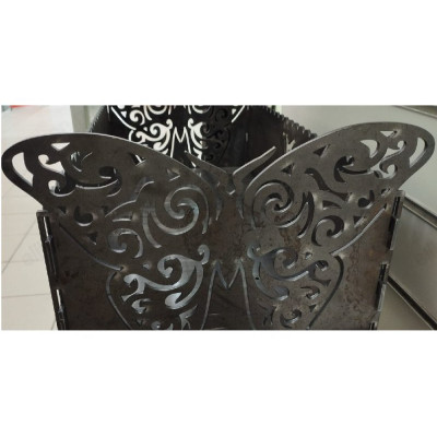 Мангал разборный Бабочка 30*60*80см МБ-30/60/80-2