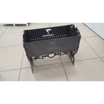 Мангал разборный Бык AMRUCHI МБ-30/50/60-2
