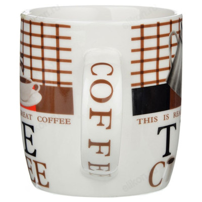 Кружка фарфор Капучино 350 мл 806-038-2