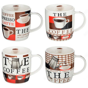 Кружка фарфор Капучино 350 мл 806-038