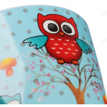 Кружка Совята 350 мл фарфор 806-234-3