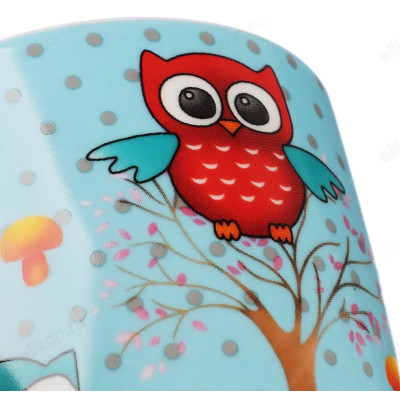 Кружка Совята 350 мл фарфор 806-234-3