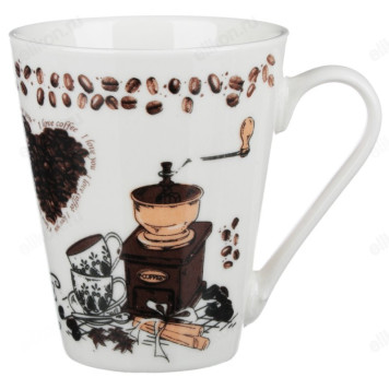 Кружка керамика Кофейные истории 350 мл 806-439-1
