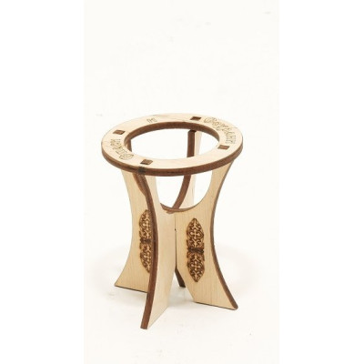 Подставка под яйцо Пасха дерево 8см-1