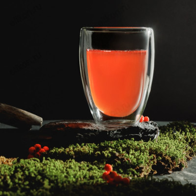 Кружка стекло двойная 2шт BY850-207 300мЛ-4