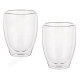 Кружка стекло двойная 2шт BY850-207 300мЛ