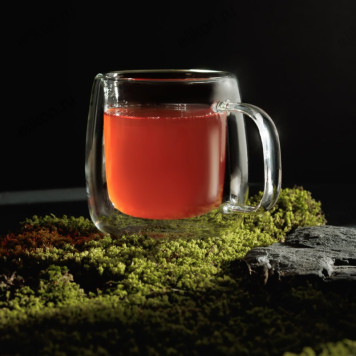 Кружка стекло двойная 2шт BY850-208 320мЛ-2