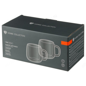 Кружка стекло двойная 2шт BY850-208 320мЛ-3