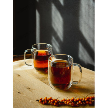 Кружка стекло двойная 2шт BY 850-209 470мЛ-3