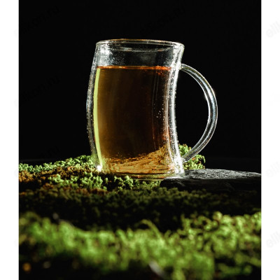 Кружка стекло двойная BY 200мл 850-211-5