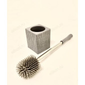 Ершик для унитаза силикон арт8613