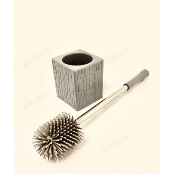 Ершик для унитаза силикон арт8613