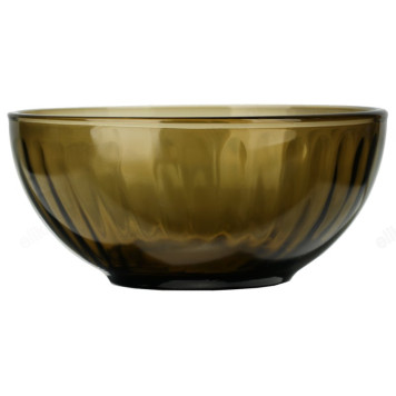 Салатник дымчатое стекло Элика 13см 877-552-1