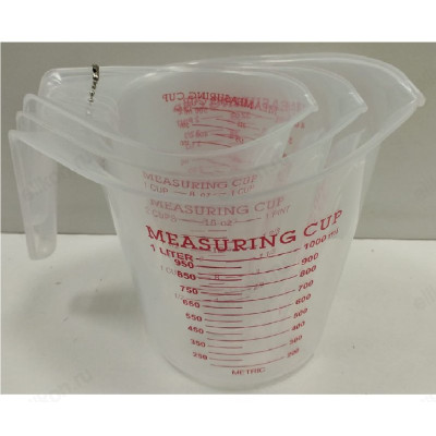 Кружка мерная 3шт 0,2/0,4/0,9л