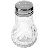 Солонка стекло метал крышка 88417-1