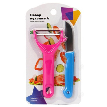 Овощечистка+нож для фруктов 884-322