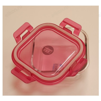 Контейнер с крышкой стекло 520 мл арт8963-4