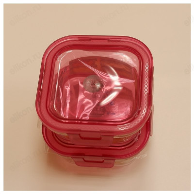 Контейнер с крышкой стекло 520 мл арт8963-8